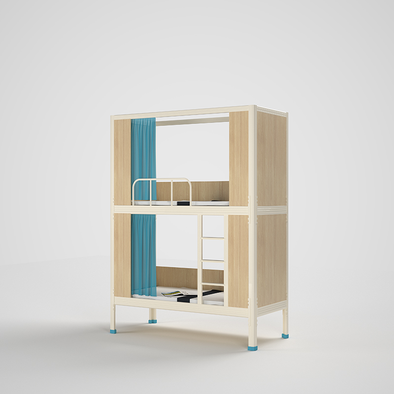 学生钢木公寓床