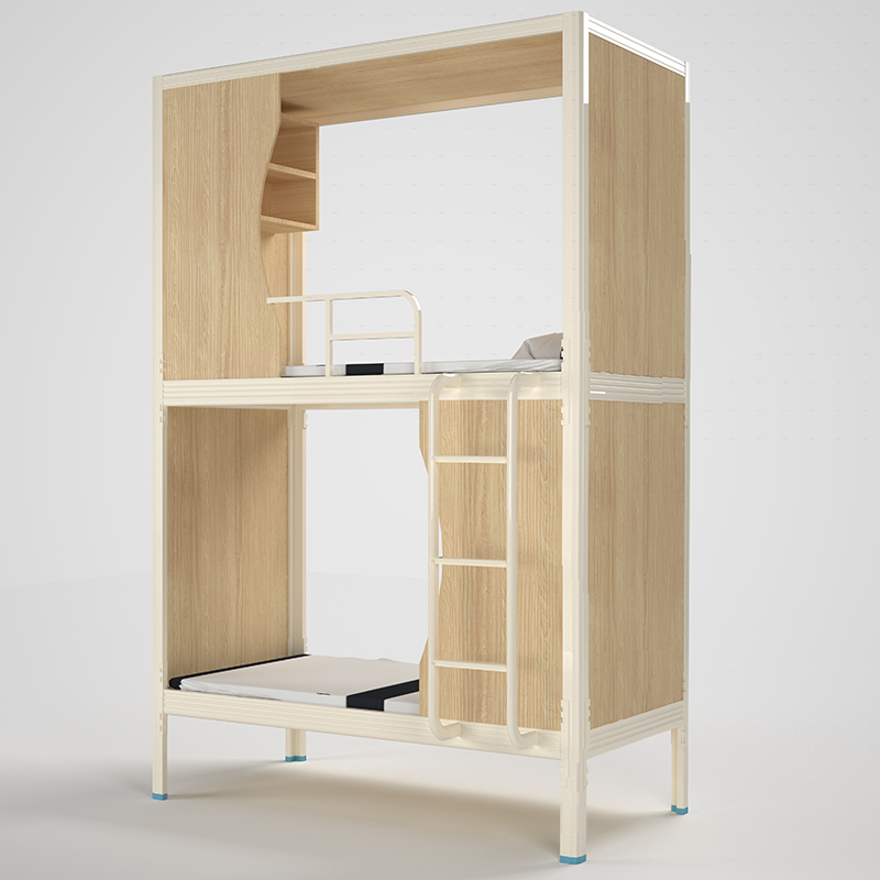 学生钢木公寓床