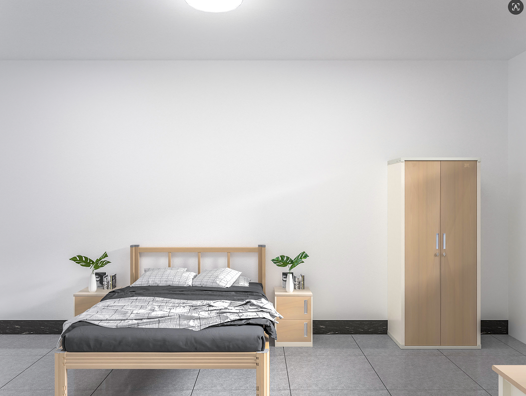 1.5米单层铁床D1003