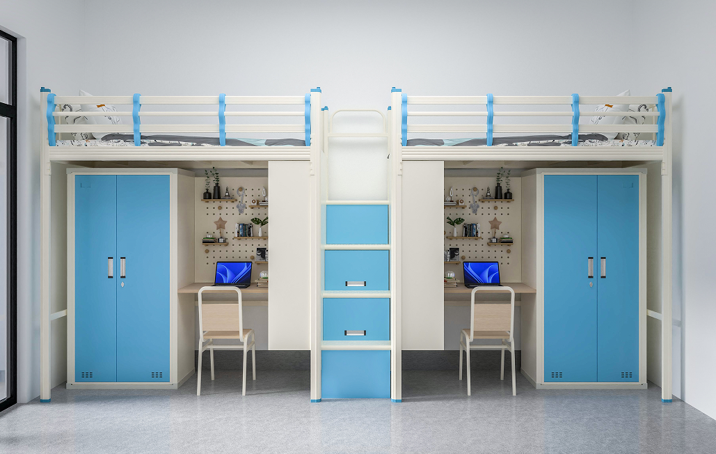 学生连体公寓床GL2001